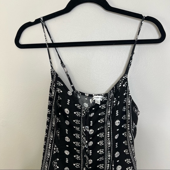 Abercrombie & Fitch aztec tribal mini dress-black, white, size small, summer - Picture 5 of 12